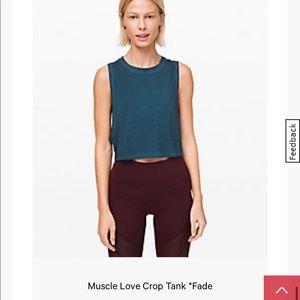 LuLuLemon Crop Tank